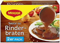 Maggi Sauce zu Rinderbraten (2er-Pack) - ergibt 2 x 250 ml